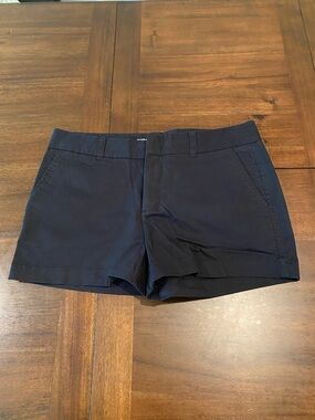 GAP Women's Black Tailored Cotton 3” Shorts NWOT